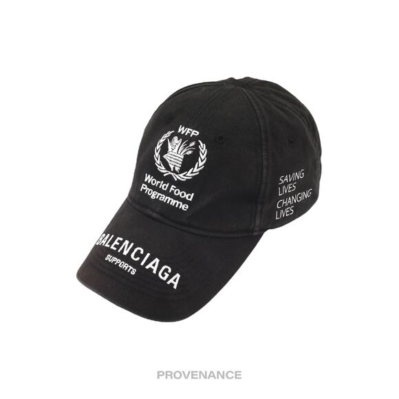 🔴 Balenciaga WFP World Food Programme Cap - Washed Black - Picture 2 of 12
